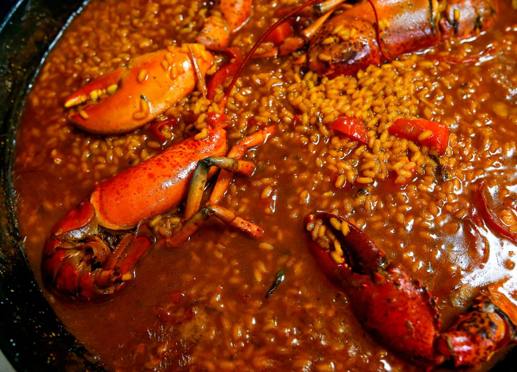 Arroz con marisco