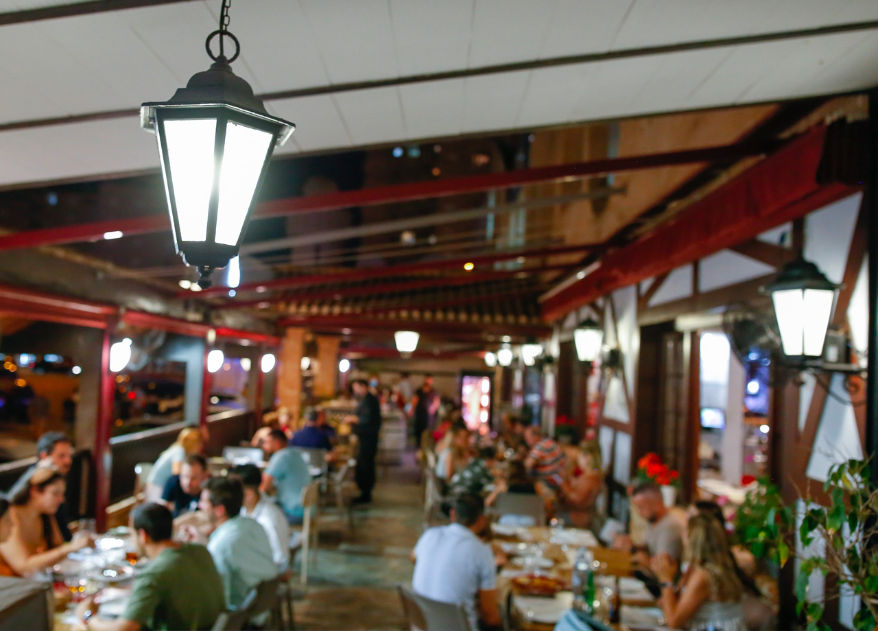 La terraza de Los Caballos