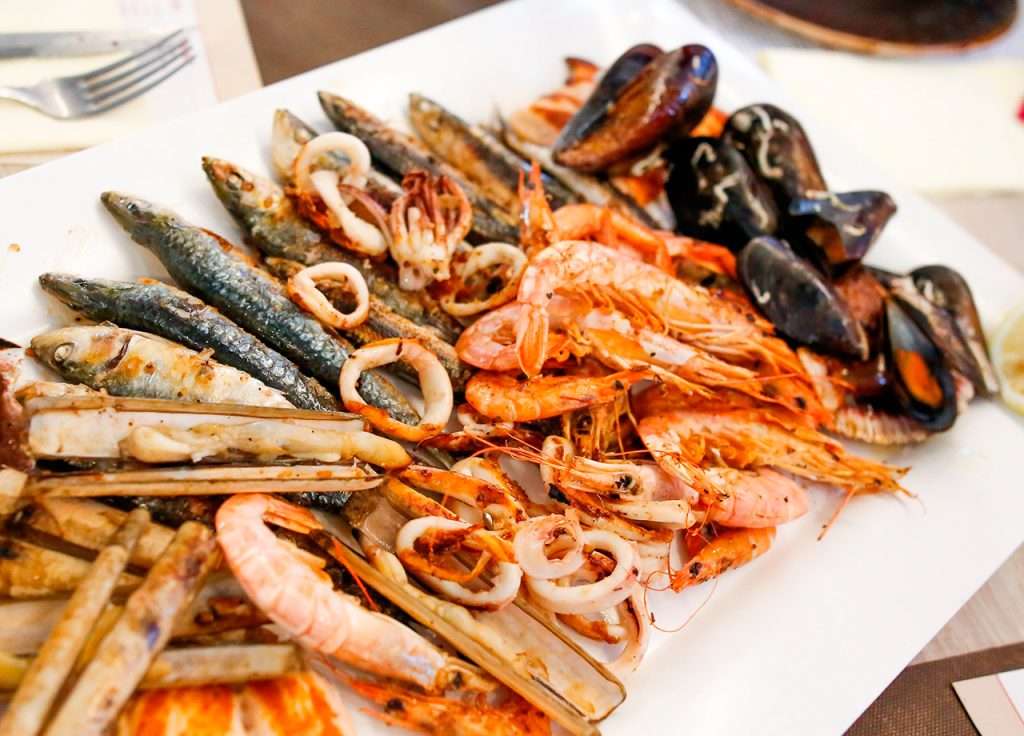 Pescados y mariscos